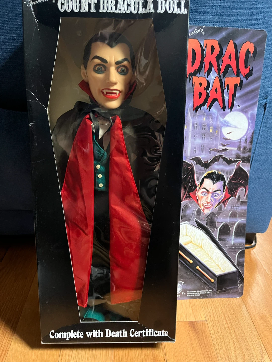 Vintage Traveler's Count Dracula Doll
