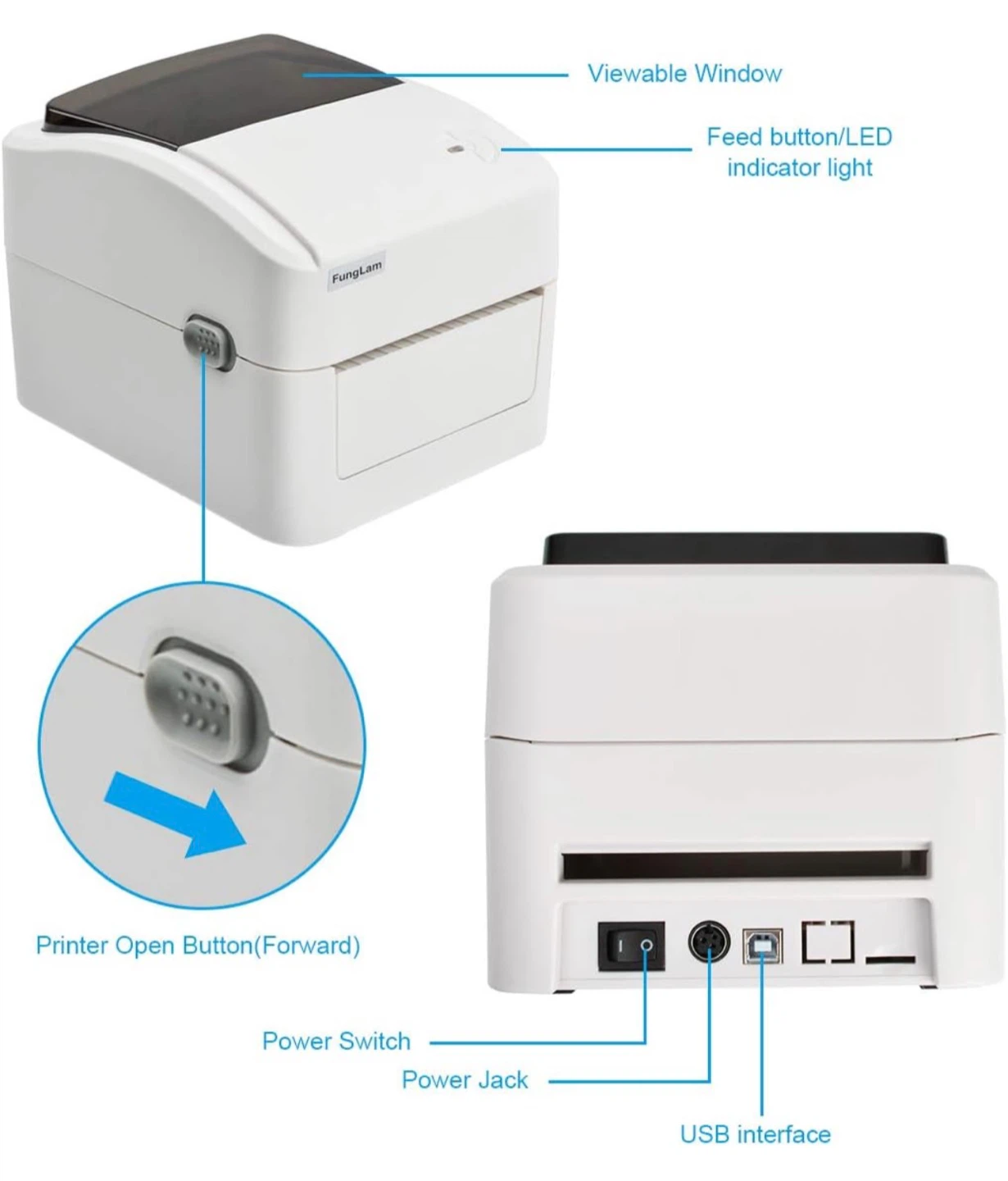 Direct Thermal Label Printer - photo 5