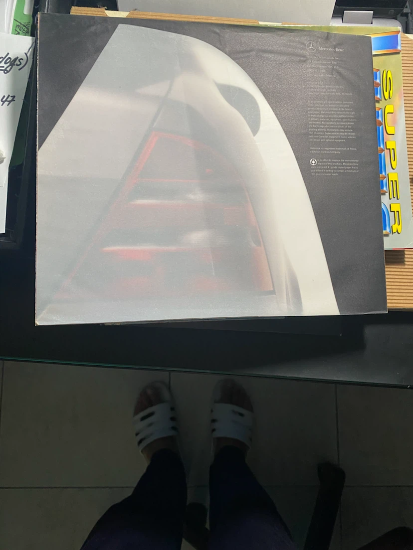 Vintage Mercedes-Benz S-Class Brochure
