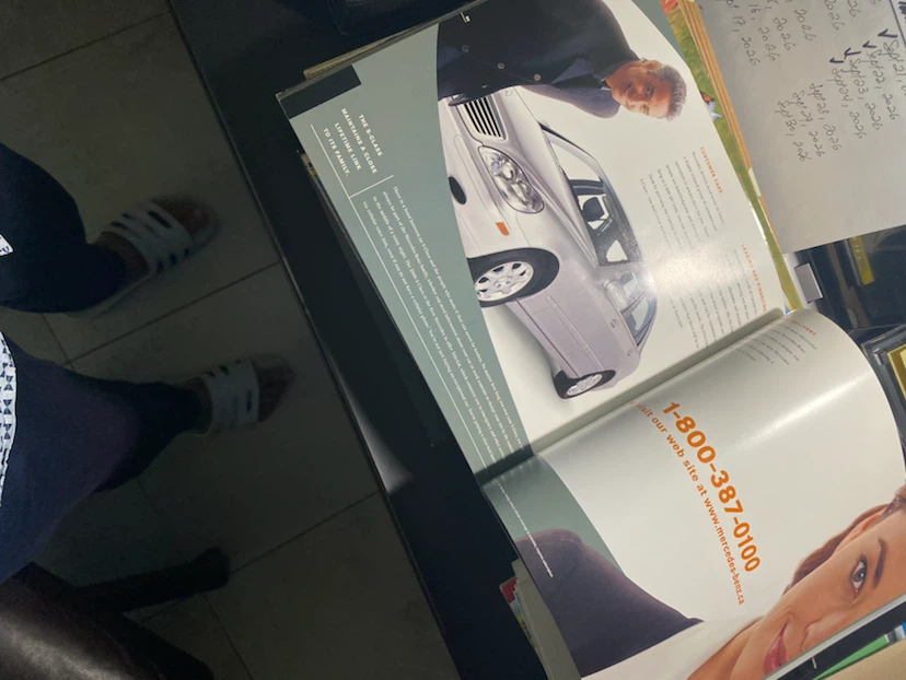 Vintage Mercedes-Benz S-Class Brochure - photo 3
