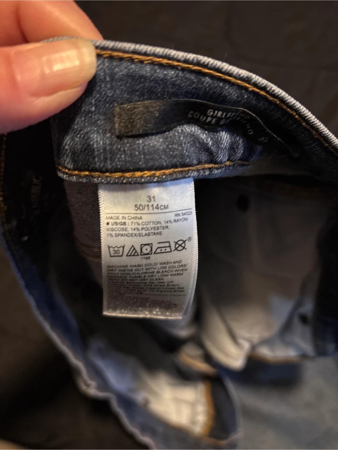 Banana Republic Girlfriend Jeans Size 31 - photo 3