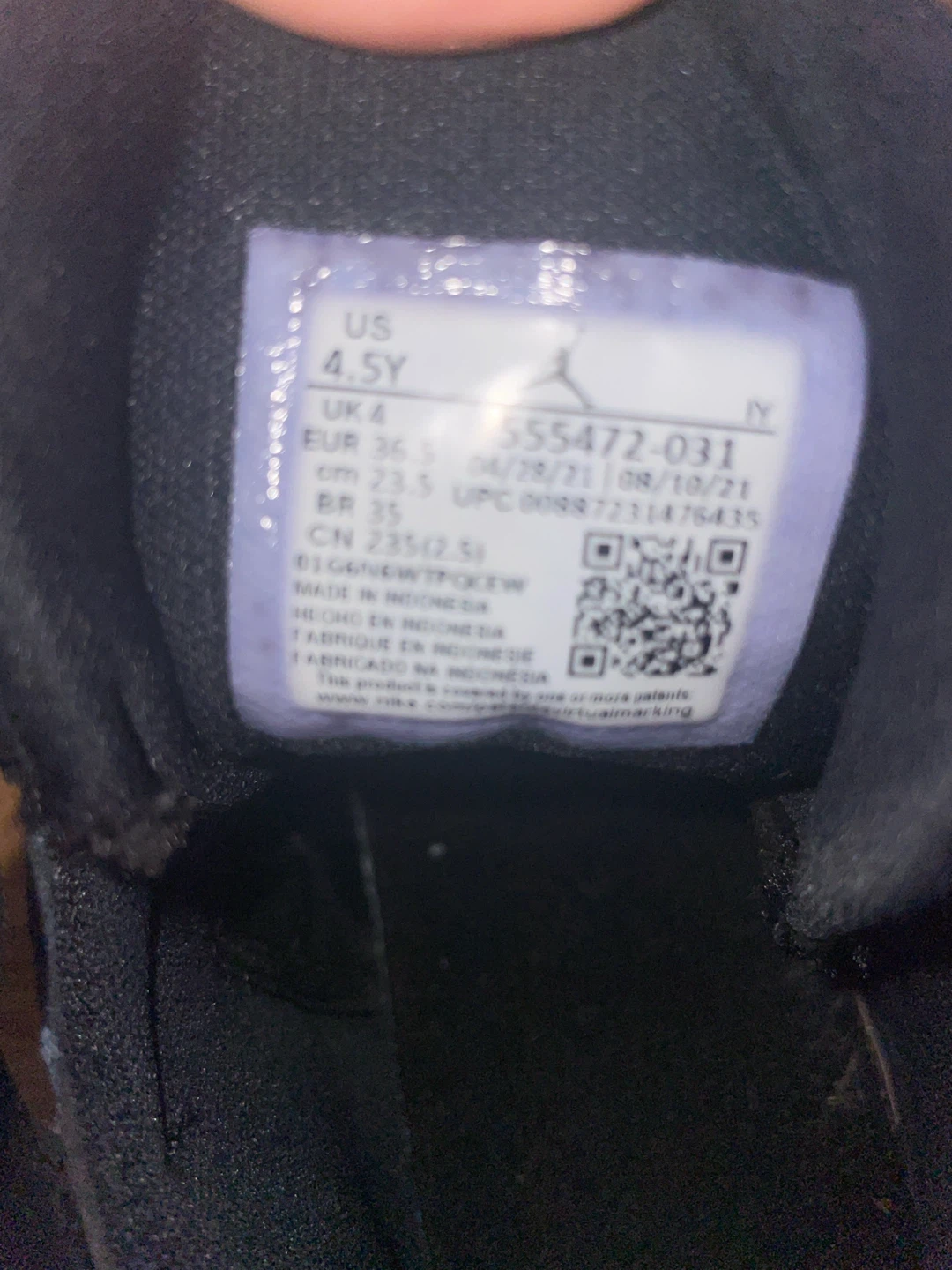 Jordan Sneakers Youth Size 4.5Y - photo 4