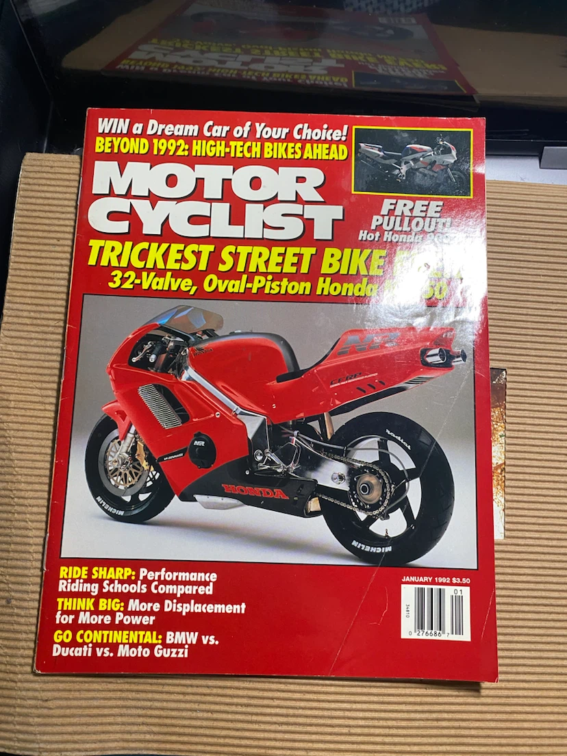 Motorcyclist Magazine January 1992