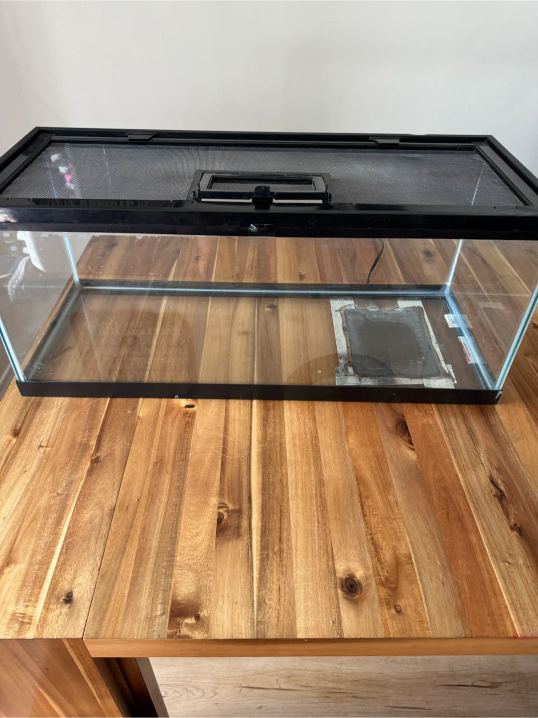 Glass Terrarium with Heat Mat - 20L