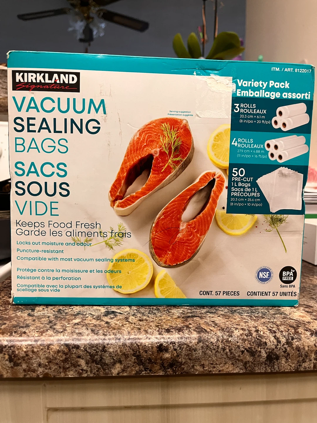 Kirkland Signature Vacuum Sealing Bags Variety Pack