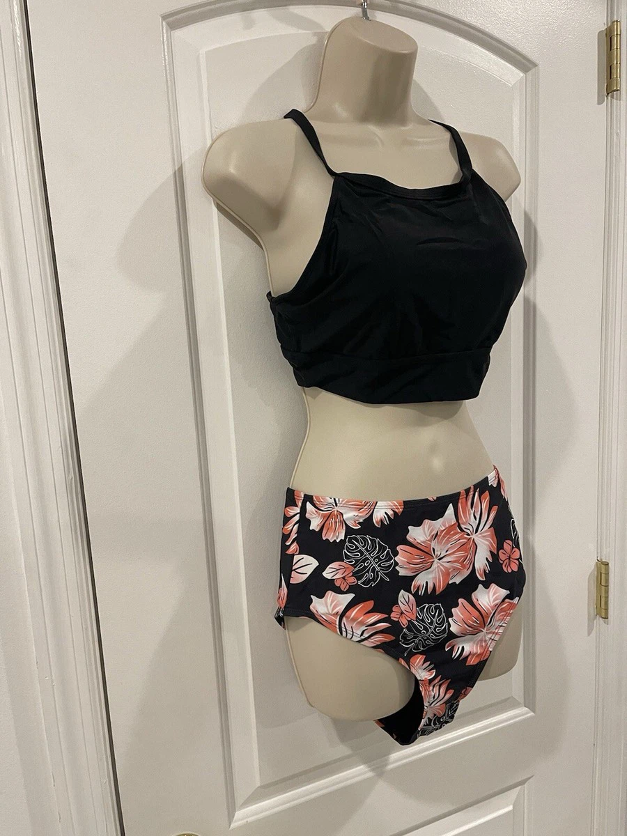 Floral High-Waisted Bikini Set - photo 3