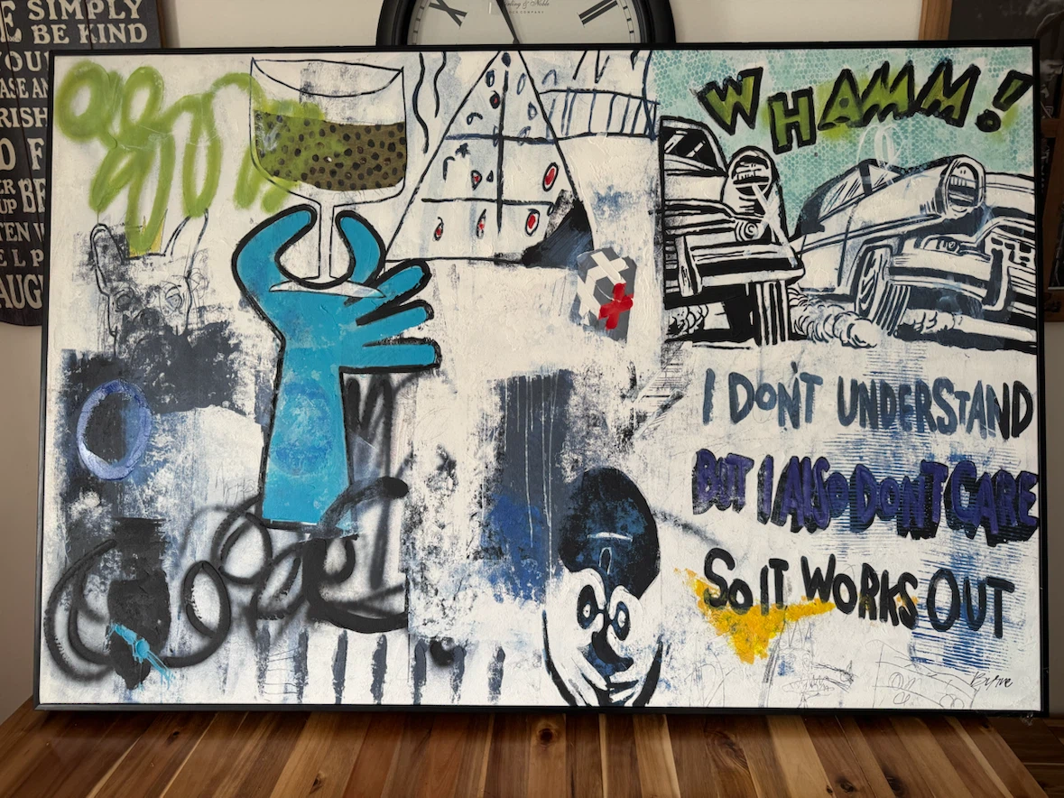 Large Pop Art Style Canvas Wall Art - photo 2
