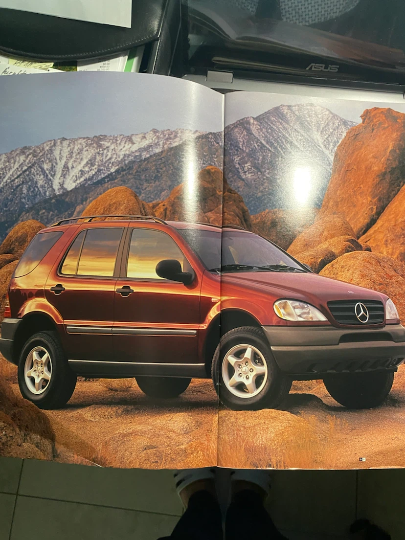1998 Mercedes-Benz M-Class Brochure - photo 2