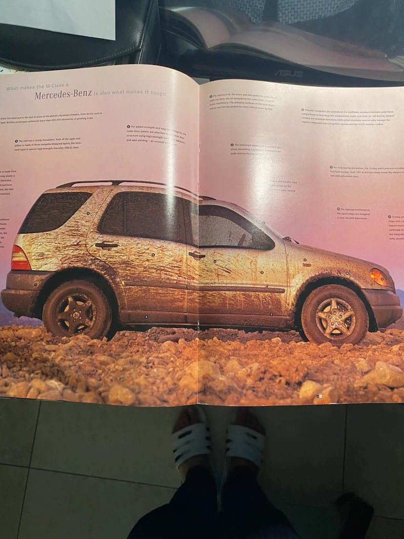 1998 Mercedes-Benz M-Class Brochure - photo 4
