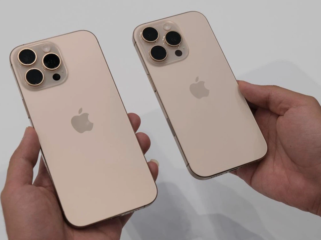 Apple iPhone 16 pro max and 16 pro both