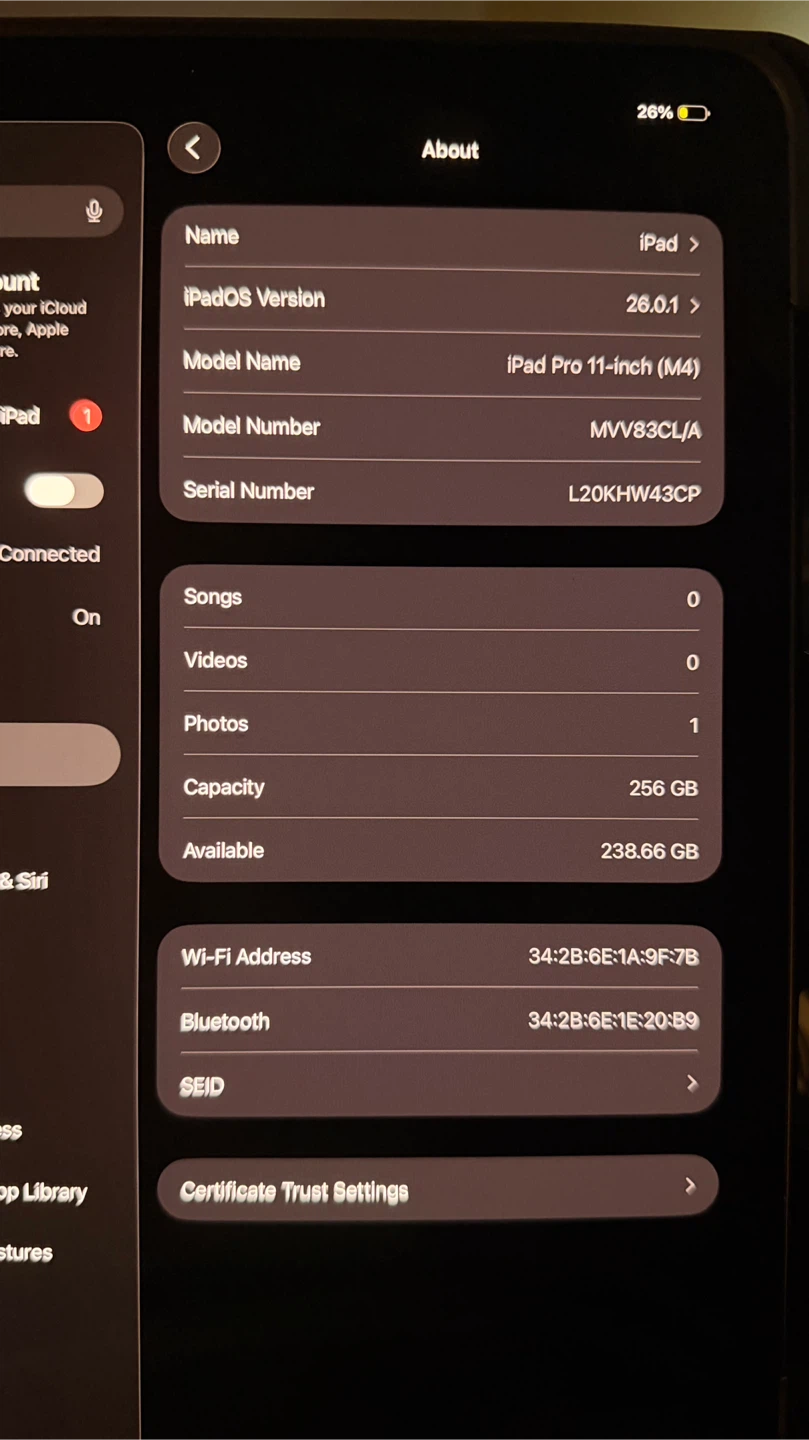 Ipad Pro 11 inch (M4) - photo 3