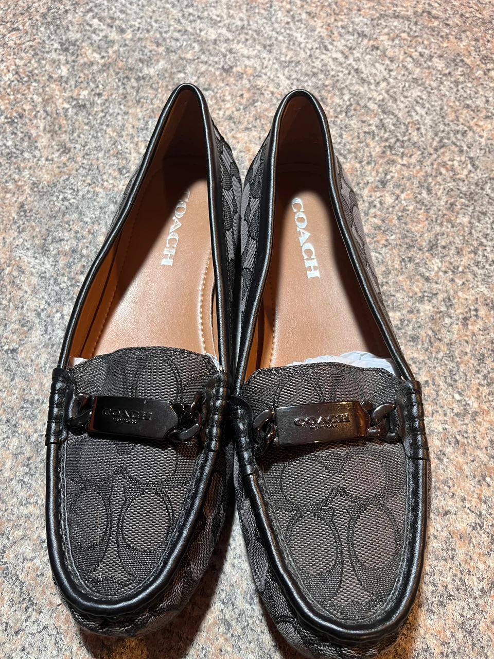 Coach signature loafers Size 7.5