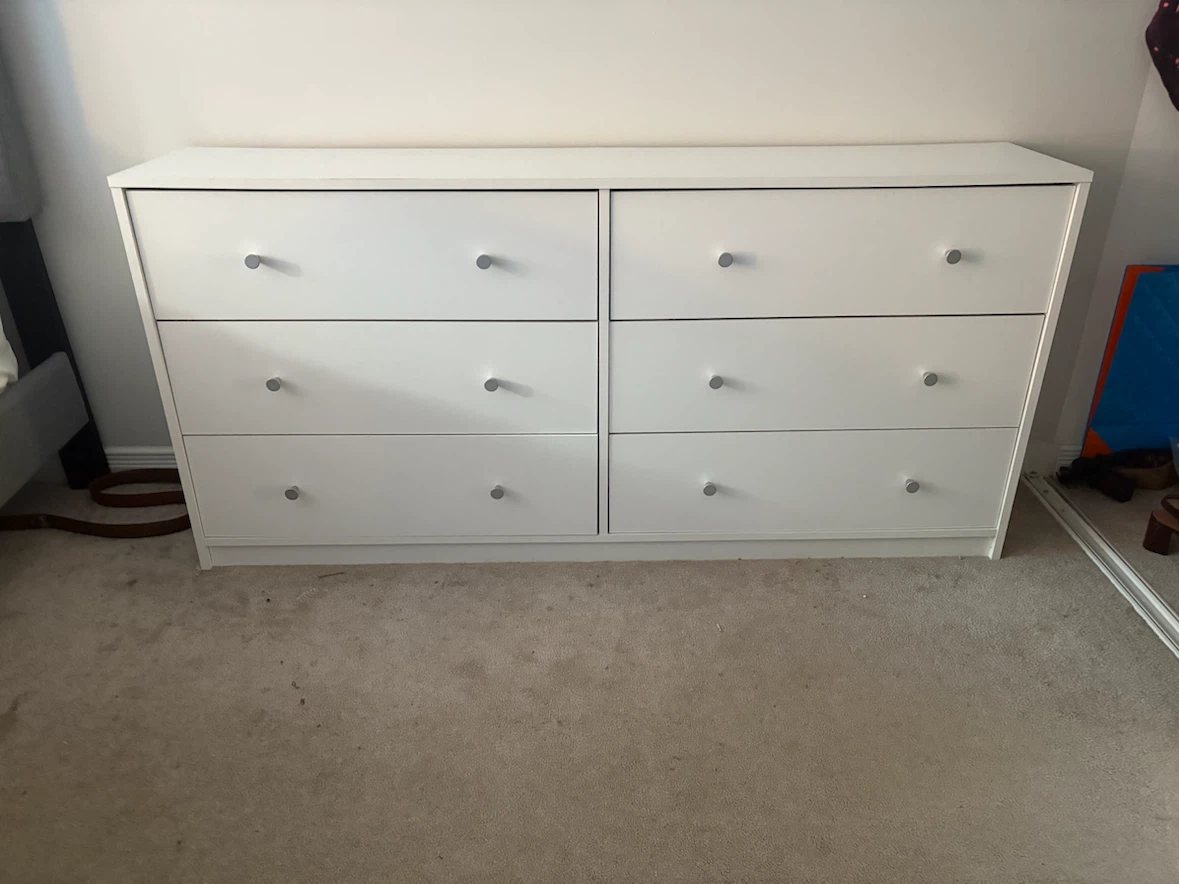6-Drawer Double Dresser - photo 2