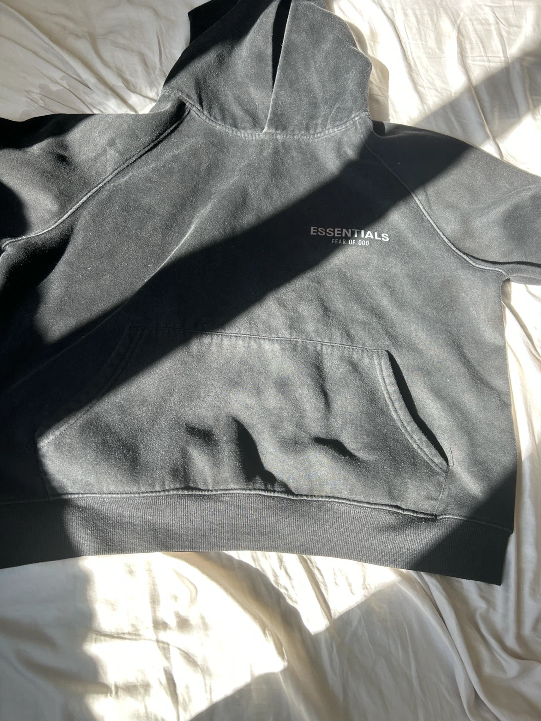 Essentials Black Hoodie