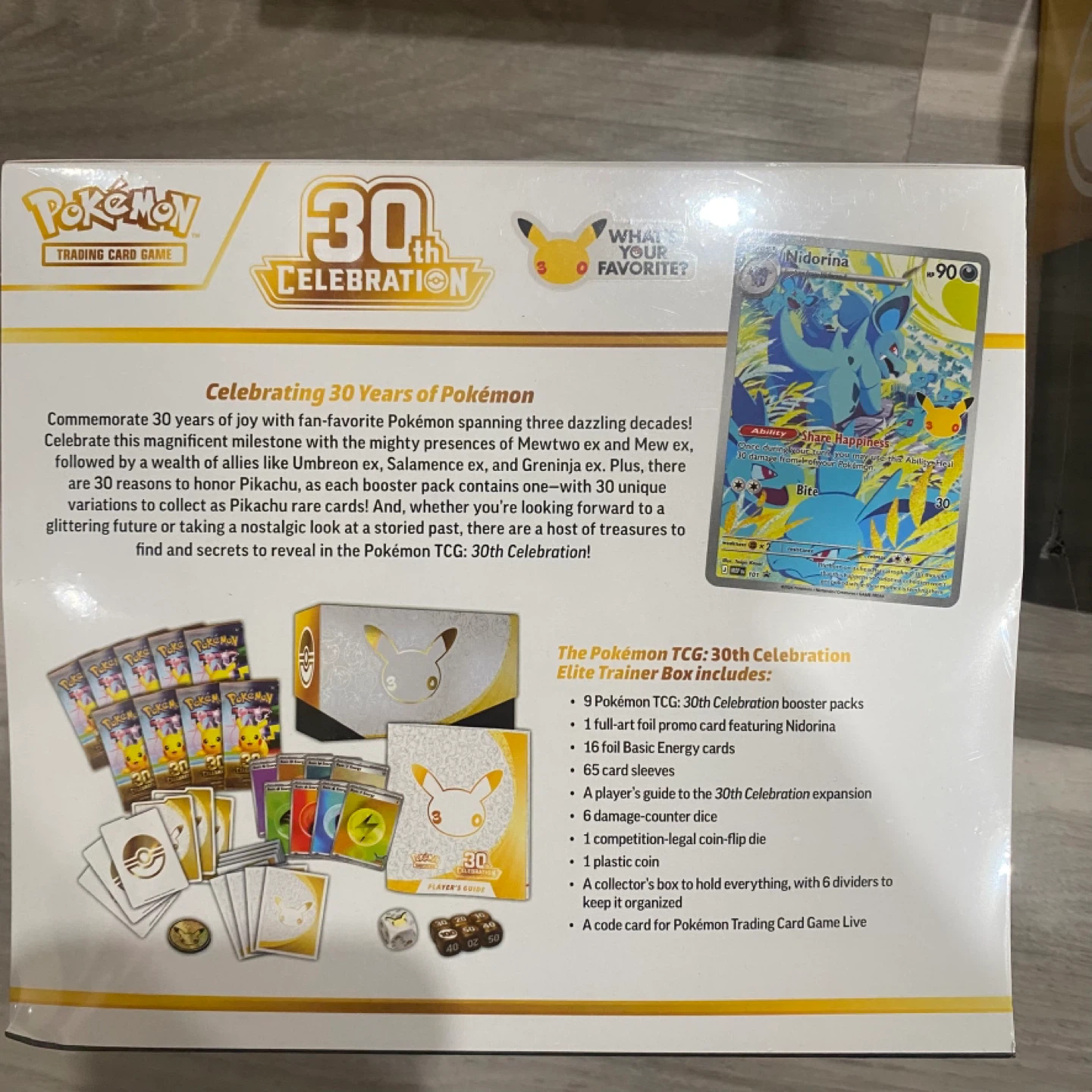 Pokémon TCG: 30th Celebration Elite Trainer Box - photo 2