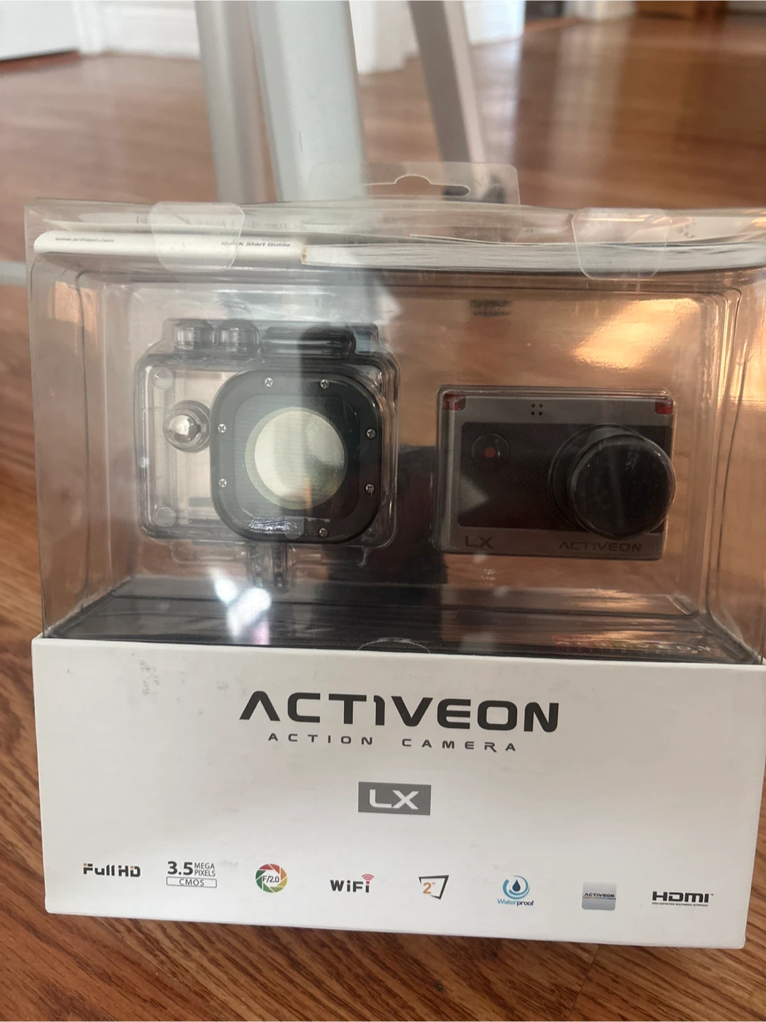 New ACTIVEON LX Action Camera