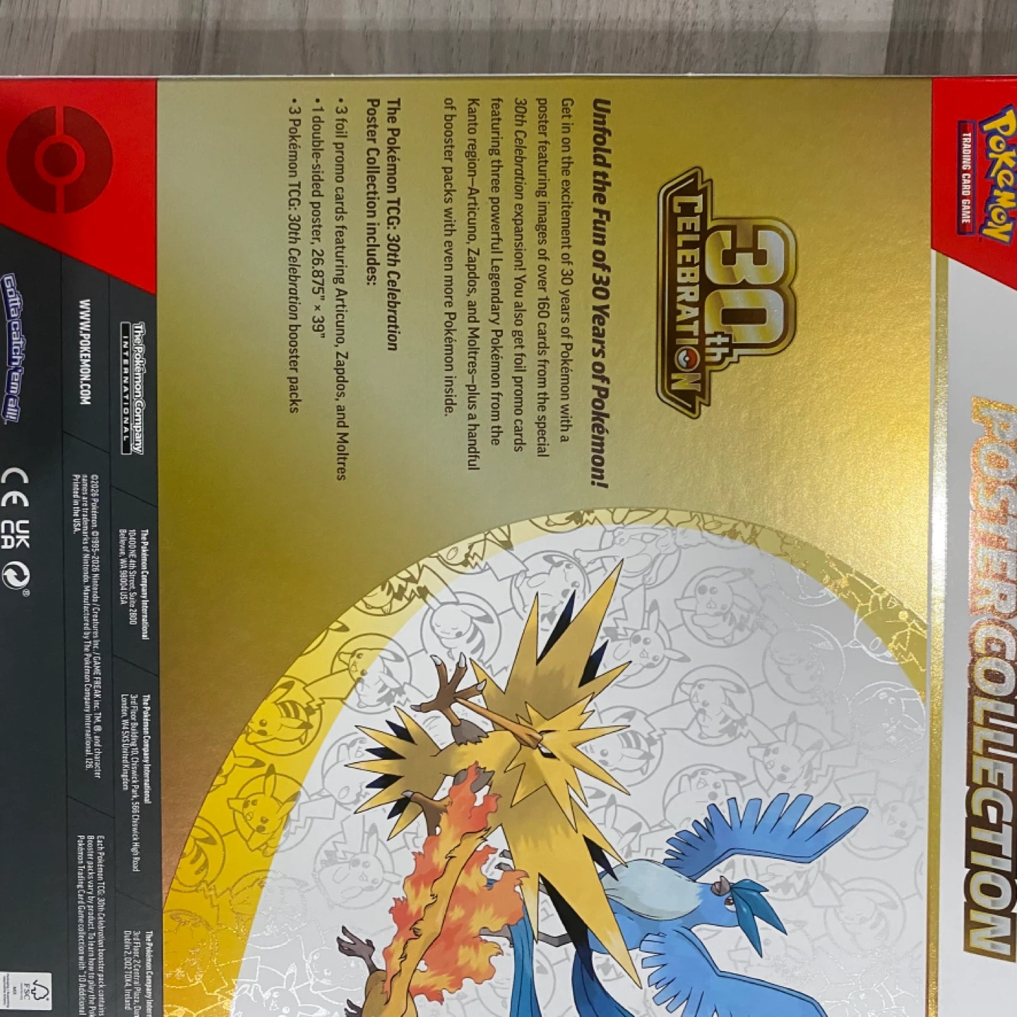 Pokemon TCG 30th Anniversary Poster Collection - photo 2