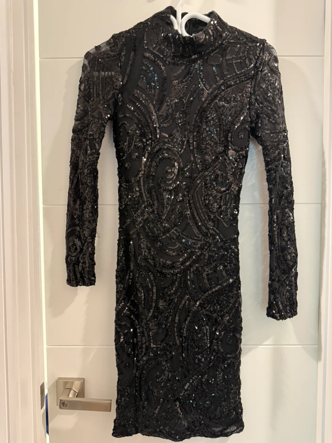 Honey Lovesong Black Sequin Dress