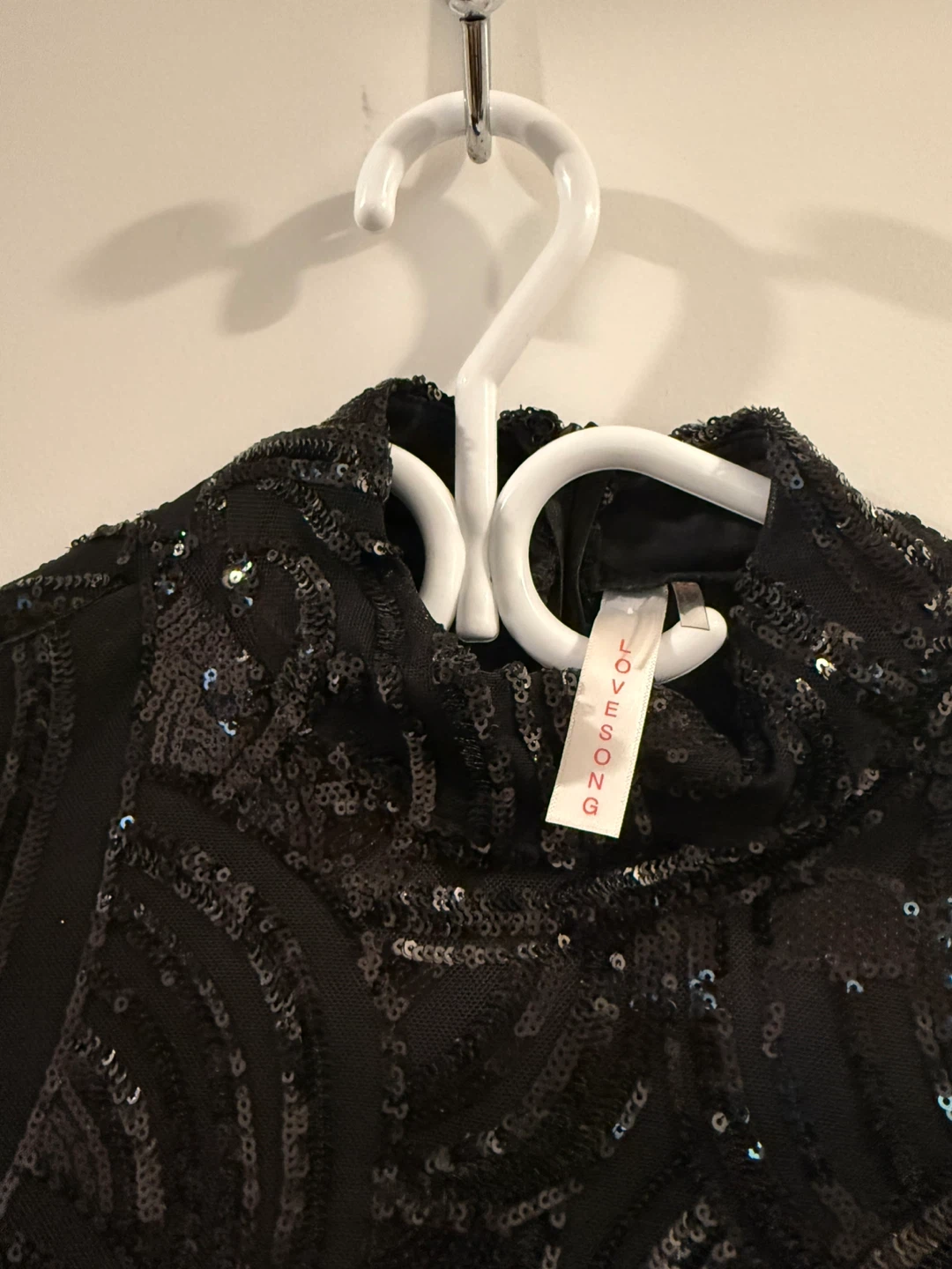 Honey Lovesong Black Sequin Dress - photo 2
