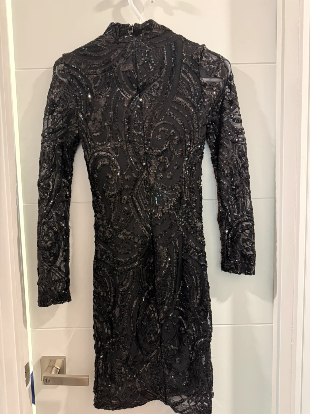 Honey Lovesong Black Sequin Dress - photo 3
