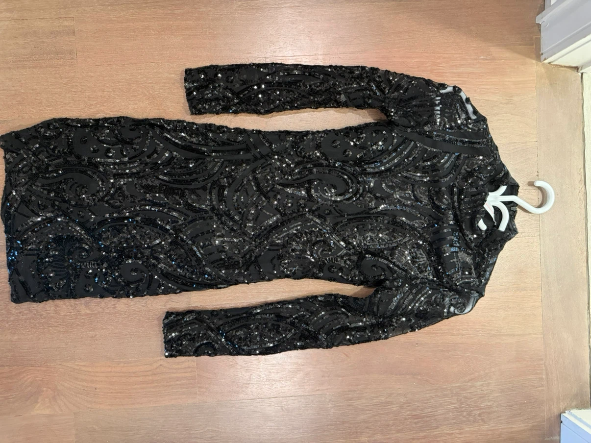 Honey Lovesong Black Sequin Dress - photo 4