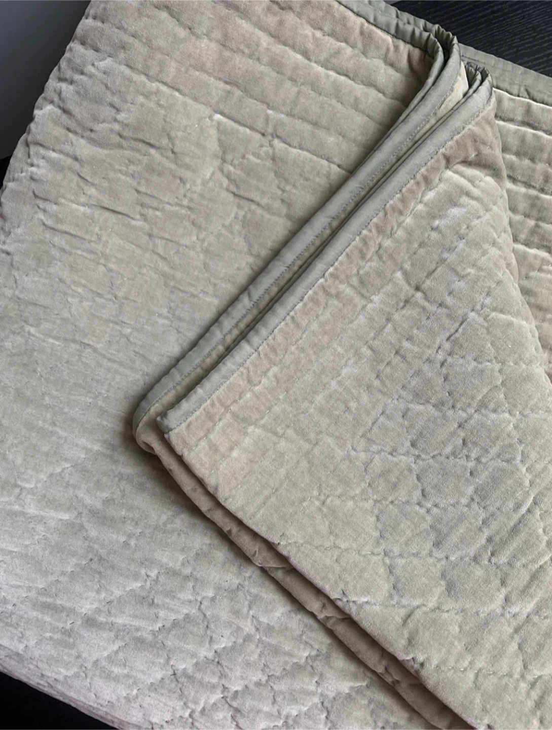 Pottery Barn Quilted Blanket - photo 3