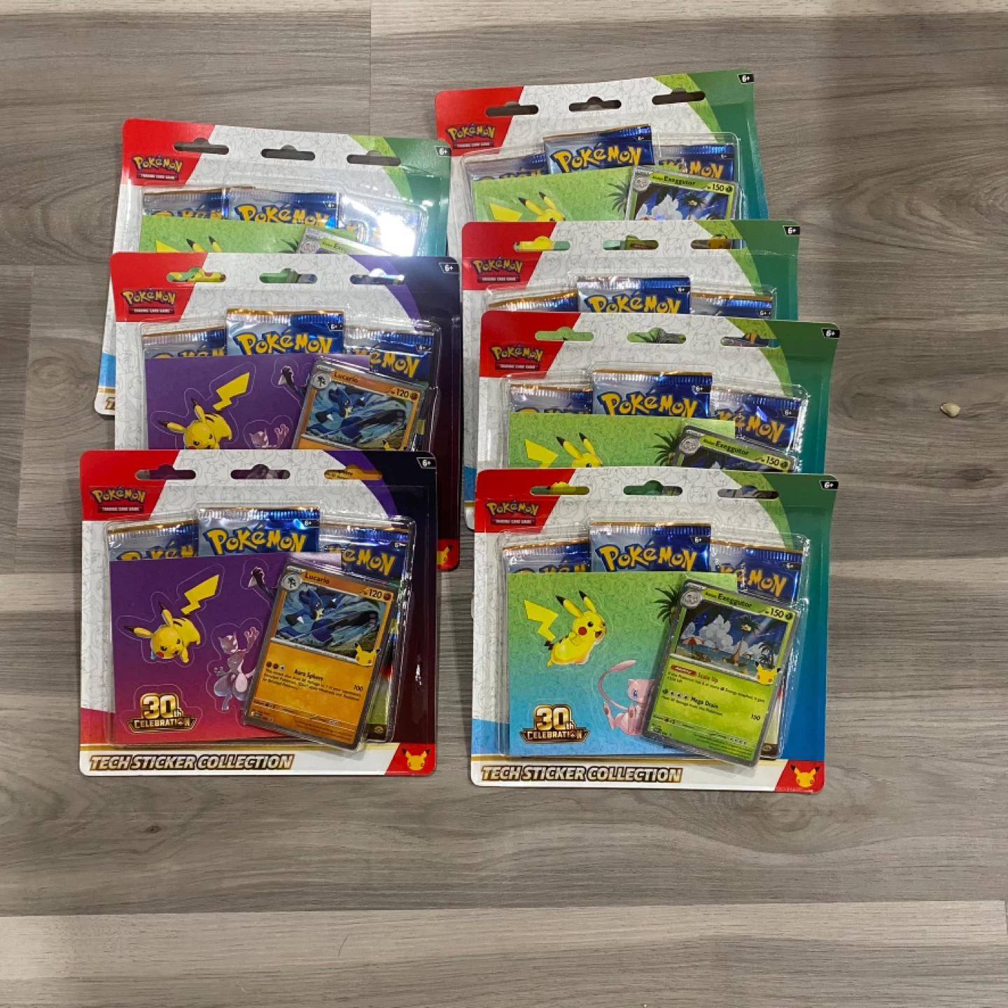 Pokemon TCG 30th Celebration Tech Sticker Collection