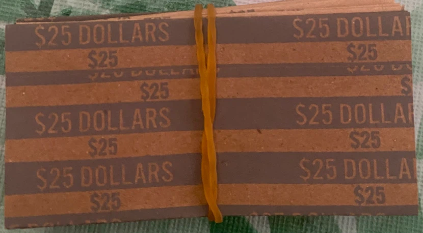 Dollar Coin Wrappers 20 pcs