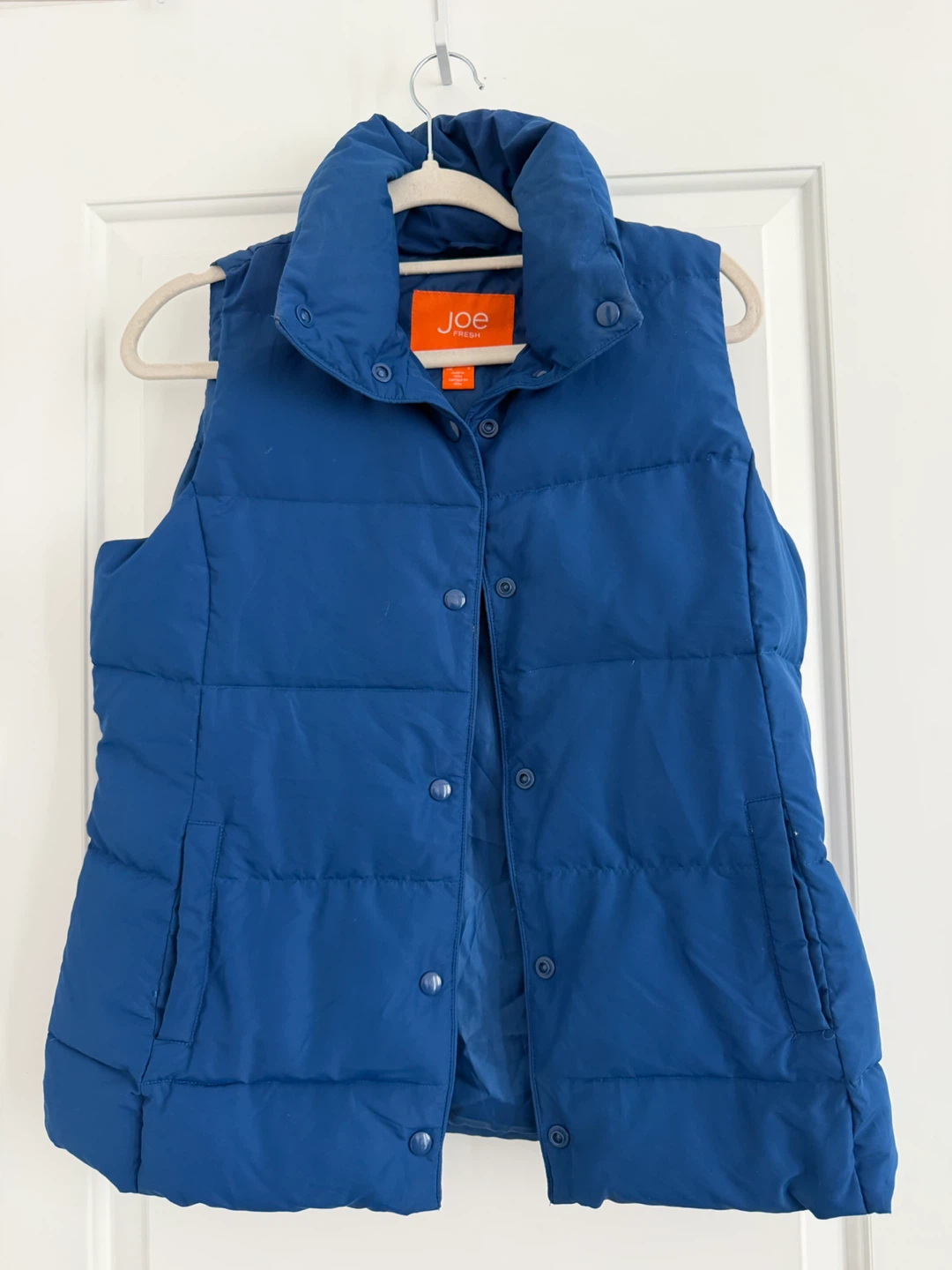 Joe Fresh Blue Puffer Vest
