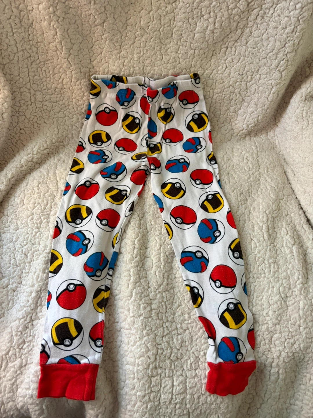 Pokemon Poke Ball Pajama Set Size 6 - photo 4