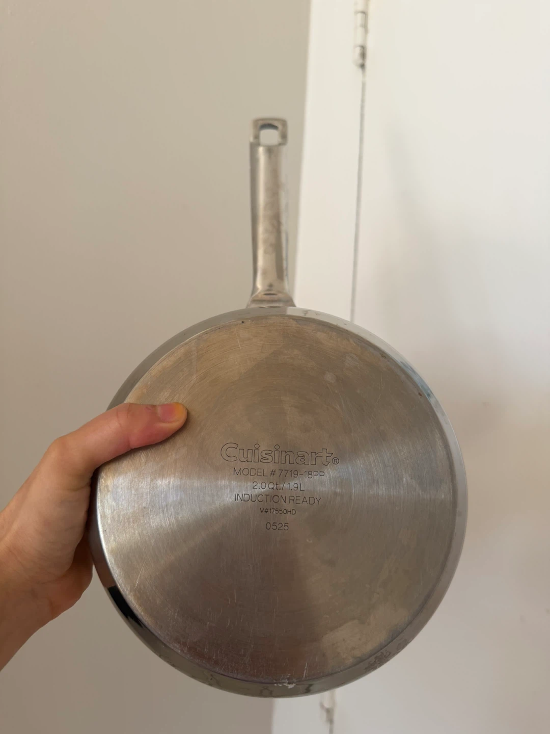 Cuisinart 2.0Qt Stainless Steel Saucepan with Lid - photo 4