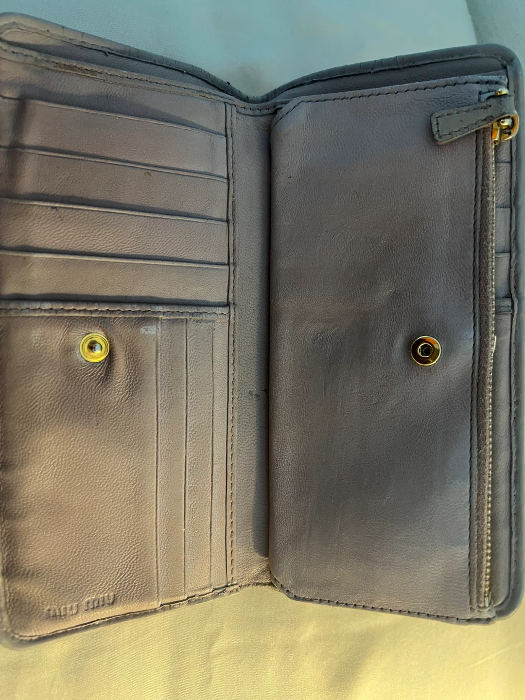 Miu Miu Matelasse Leather Long Wallet - photo 3