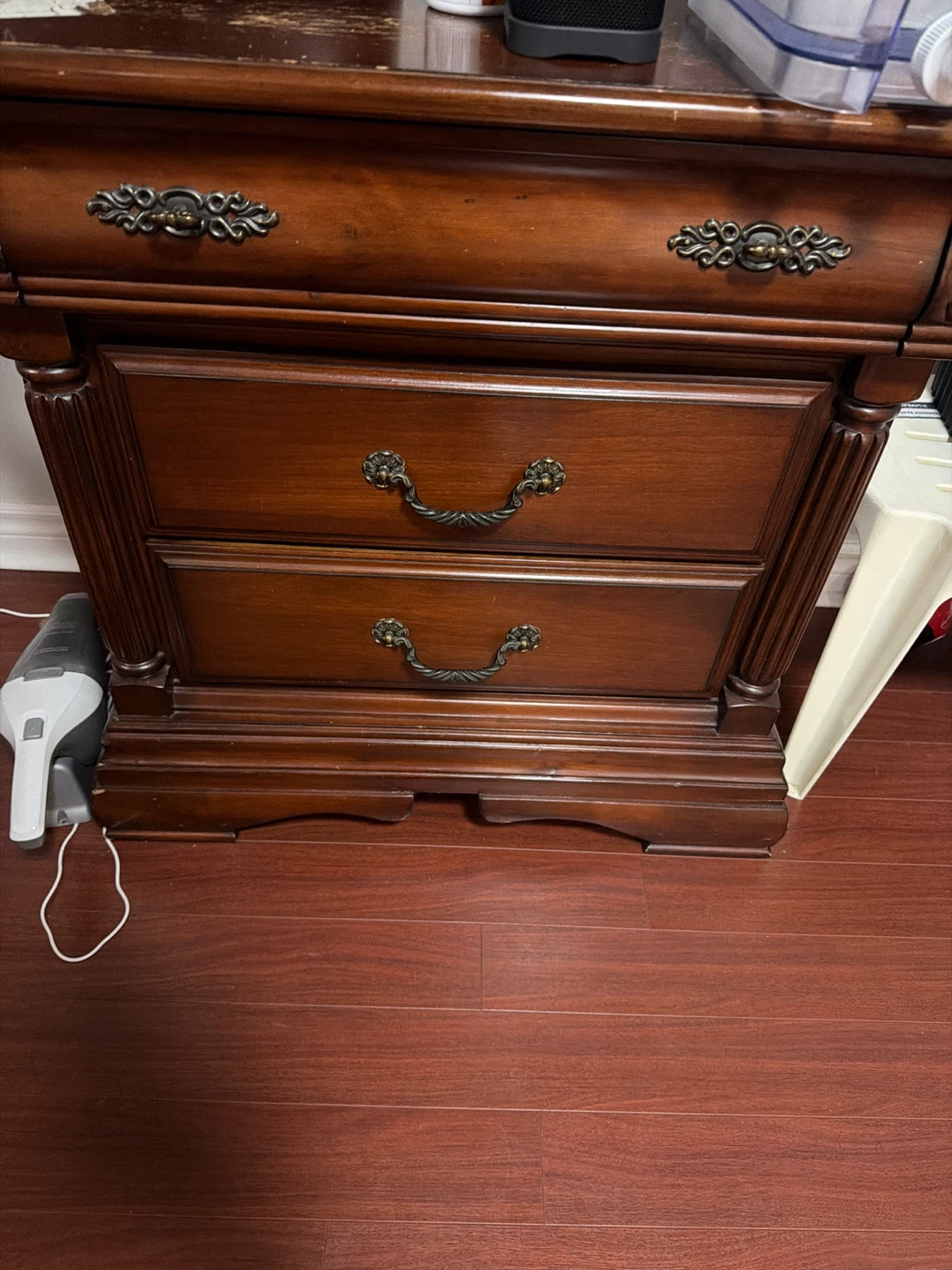 Traditional Wood Nightstand