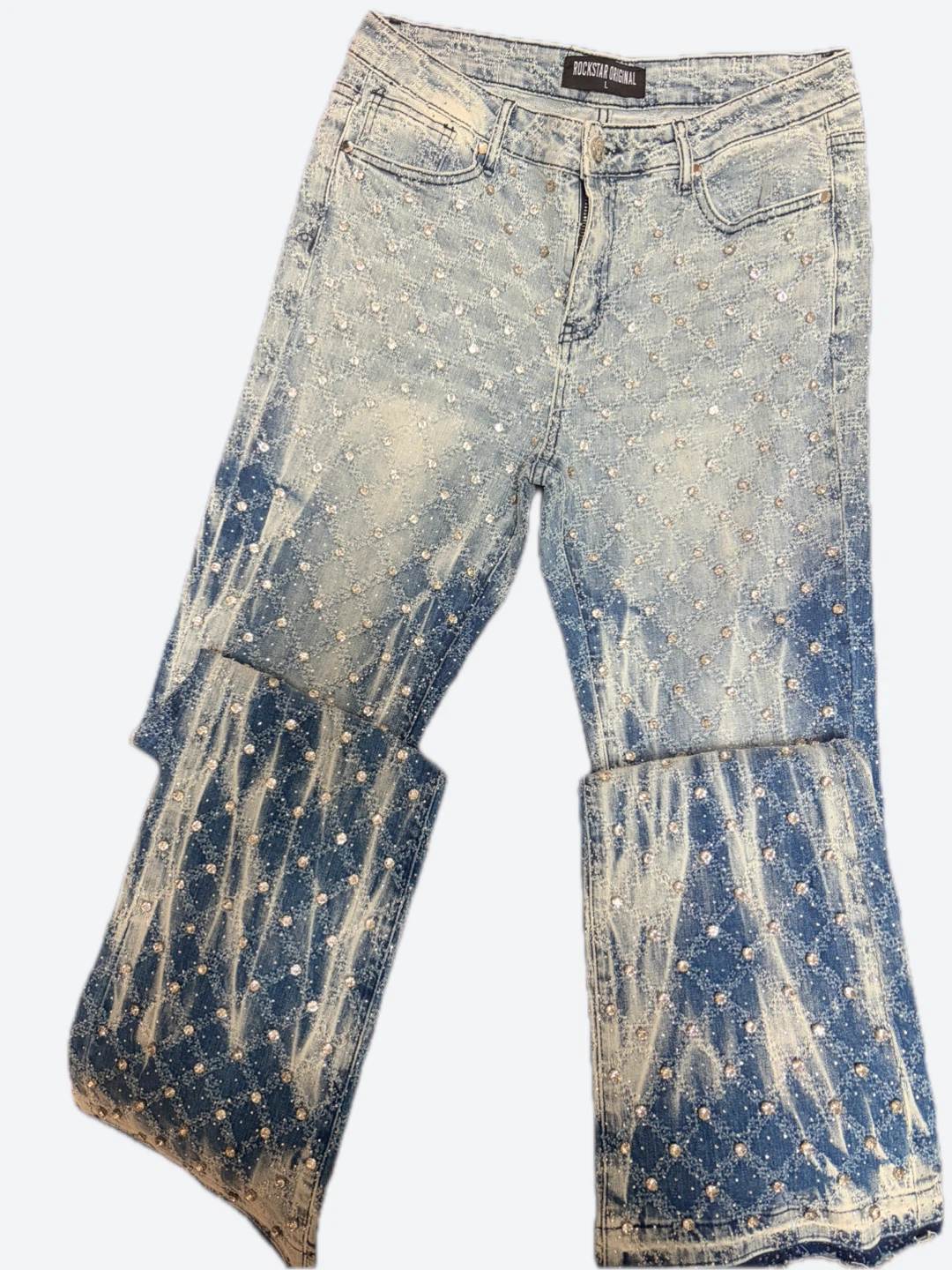 Rockstar Original Rhinestone Denim Jeans Size L