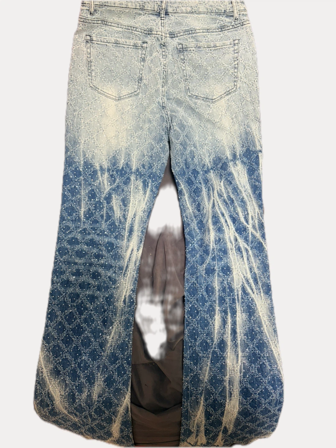 Rockstar Original Rhinestone Denim Jeans Size L - photo 3