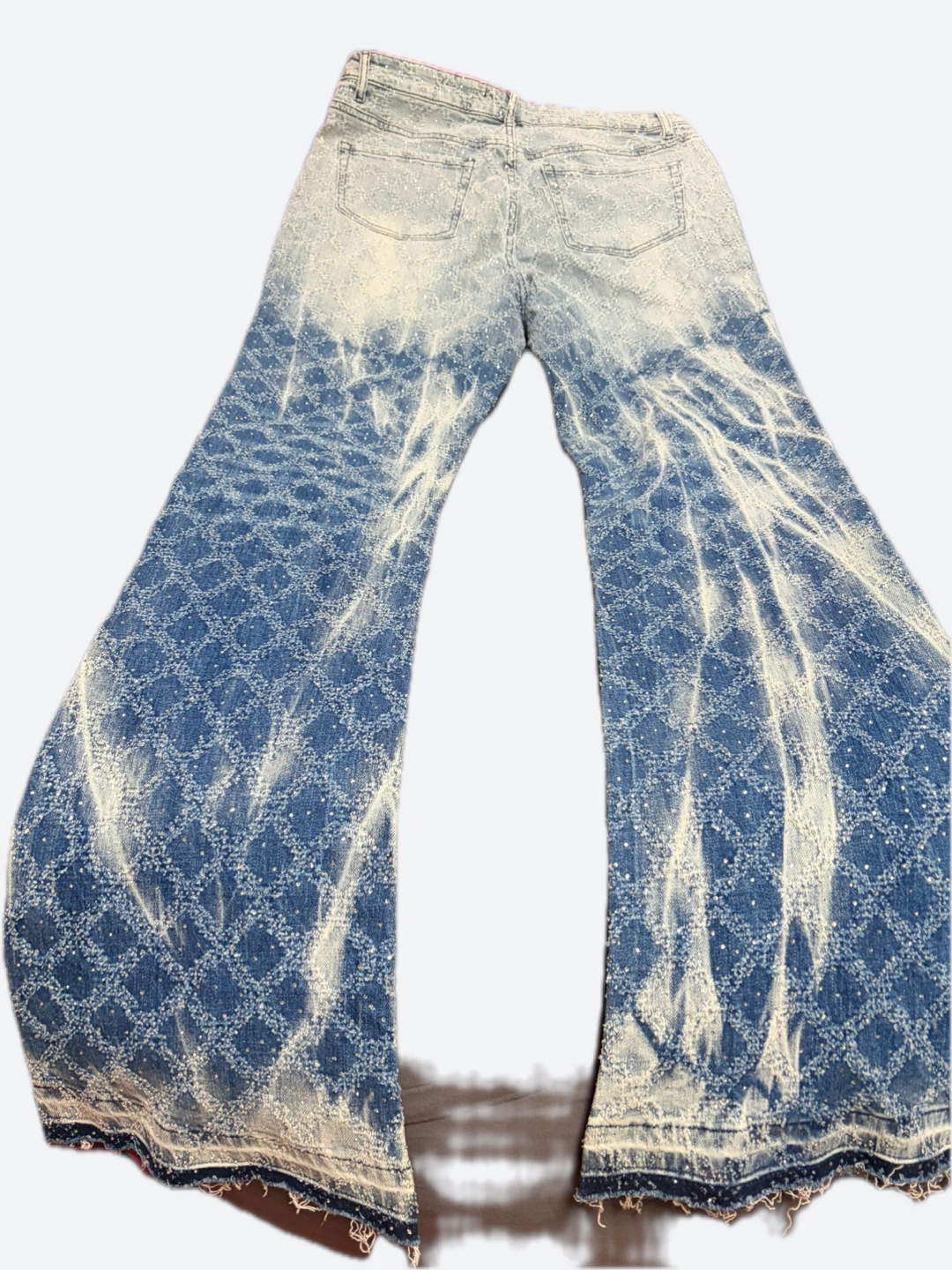Rockstar Original Rhinestone Denim Jeans Size L - photo 4