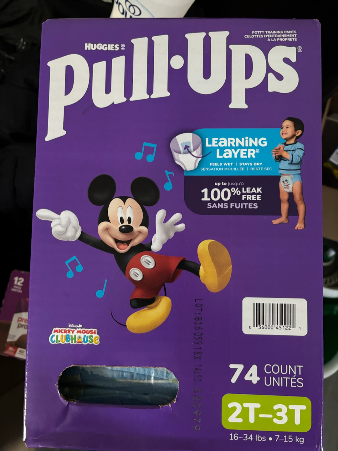 Huggies Pull-Ups Training Pants 2T-3T 74 Count