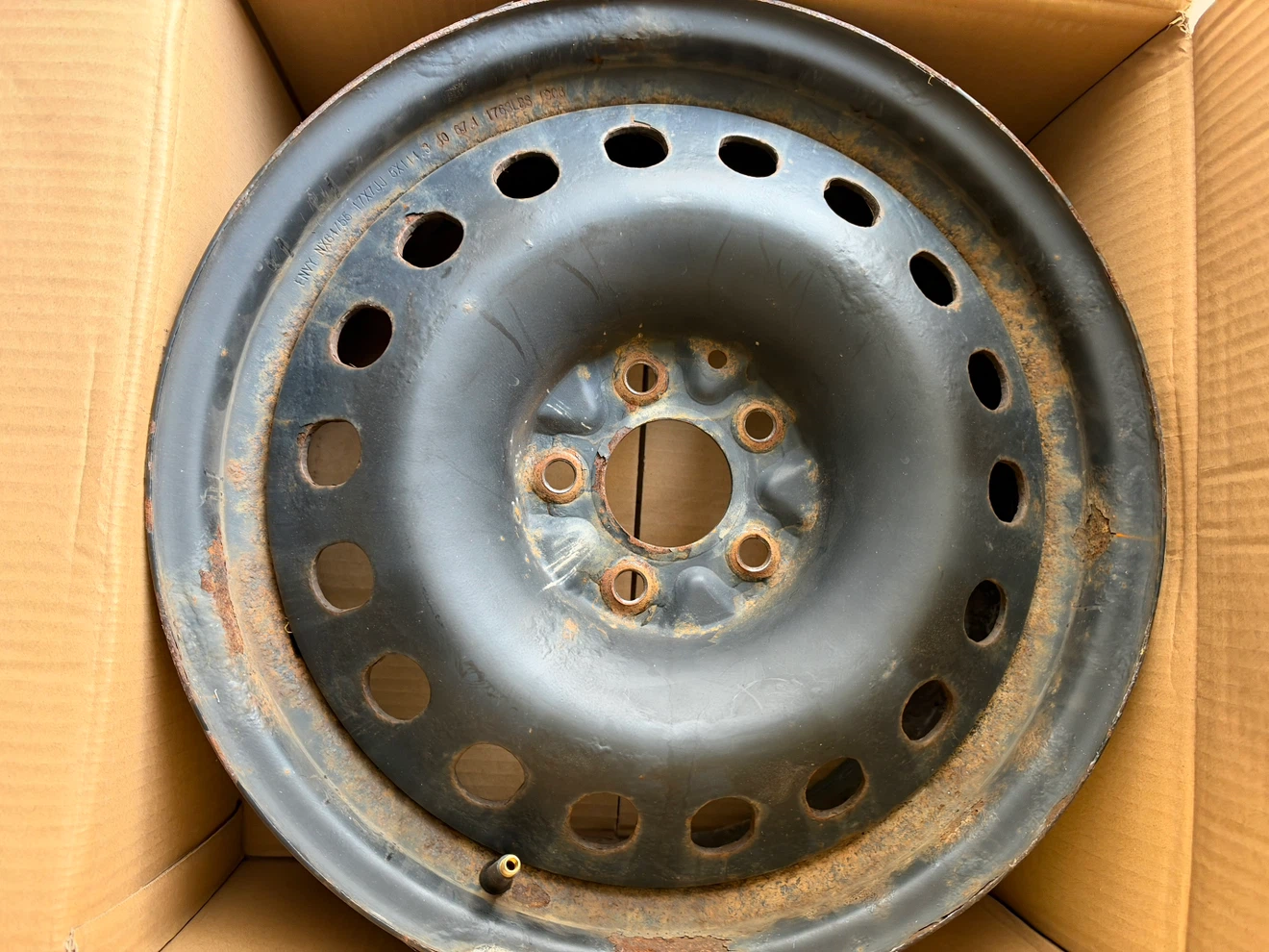 Envy 17 inch steel wheel - photo 4