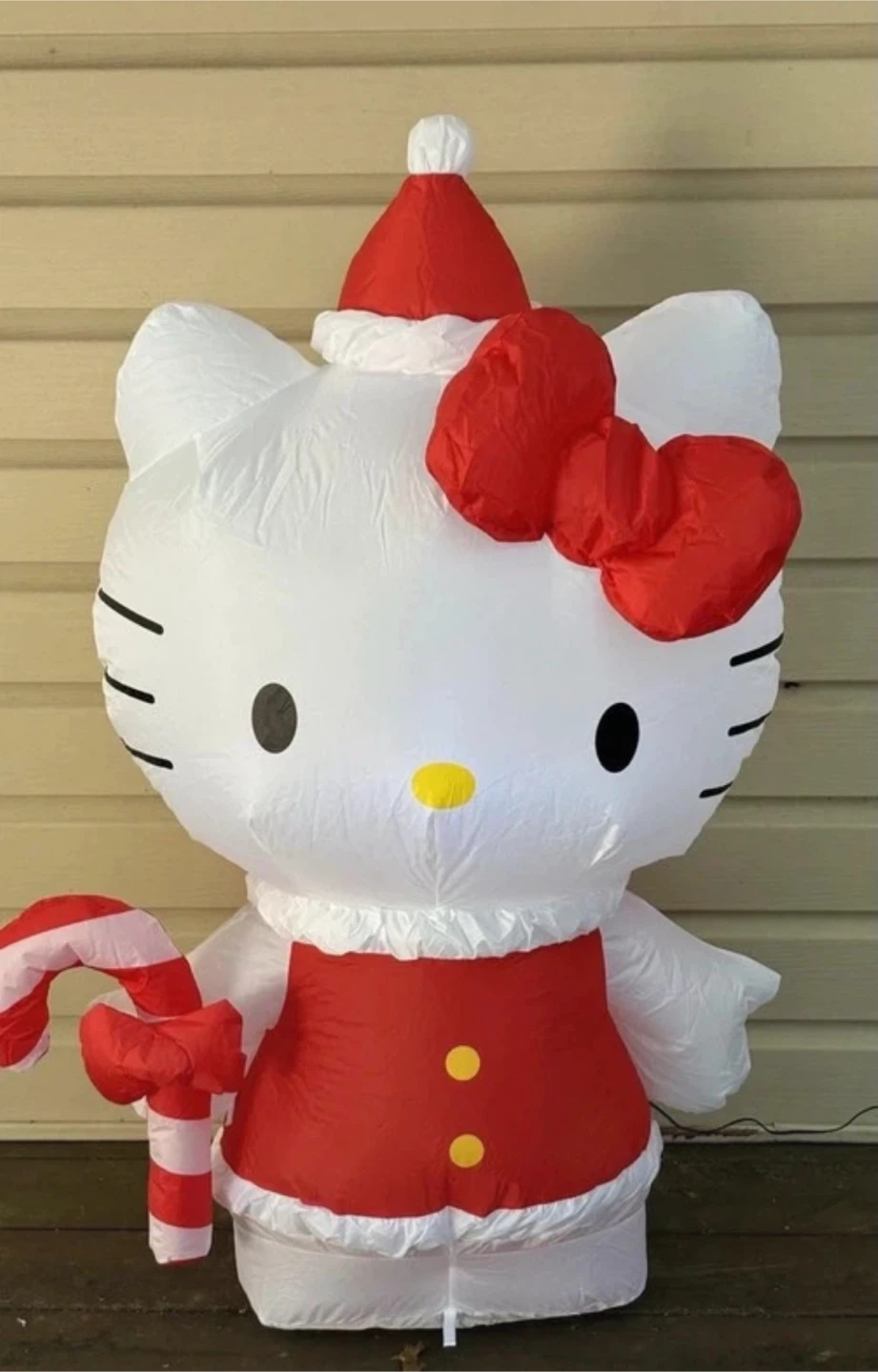 Hello Kitty 3.5 ft Light-Up Airblown Inflatable New Open Box - photo 2
