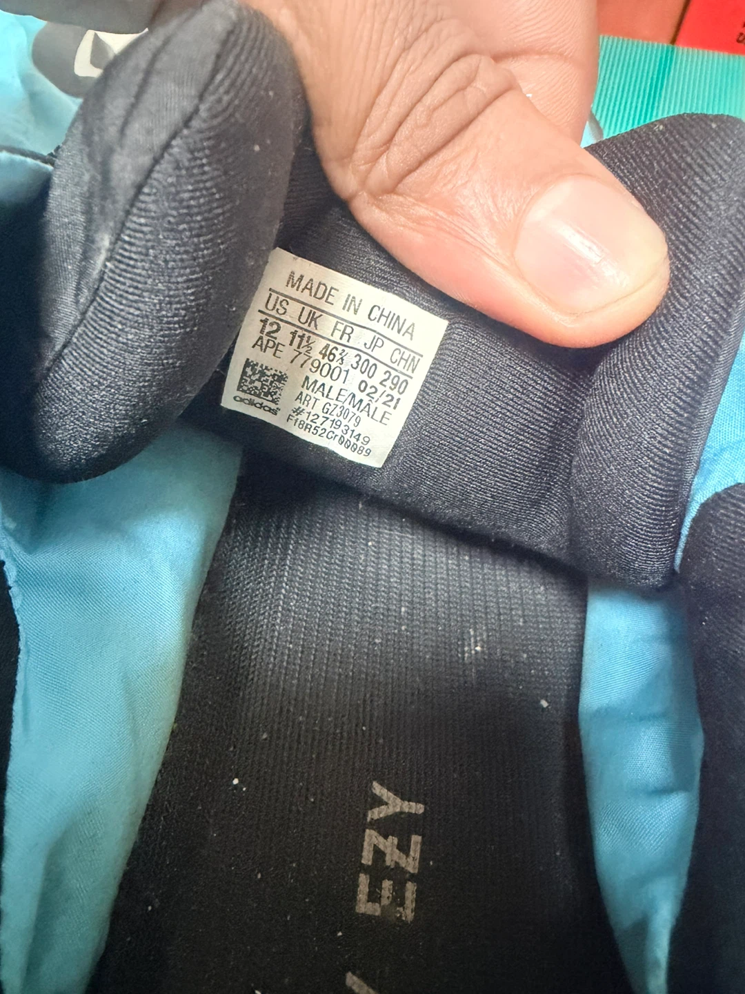 Adidas Yeezy 700 MNVN Cyan Size 12 - photo 5