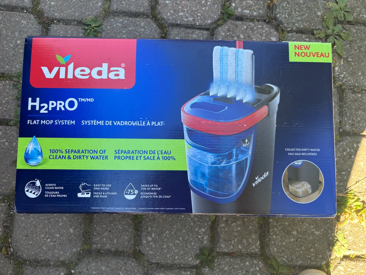 Vileda H2Pro Flat Mop System