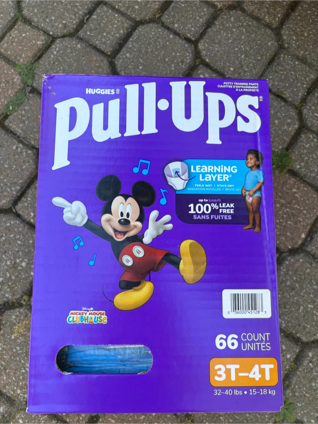 Huggies Pull-Ups 3T-4T Training Pants, 66 Count