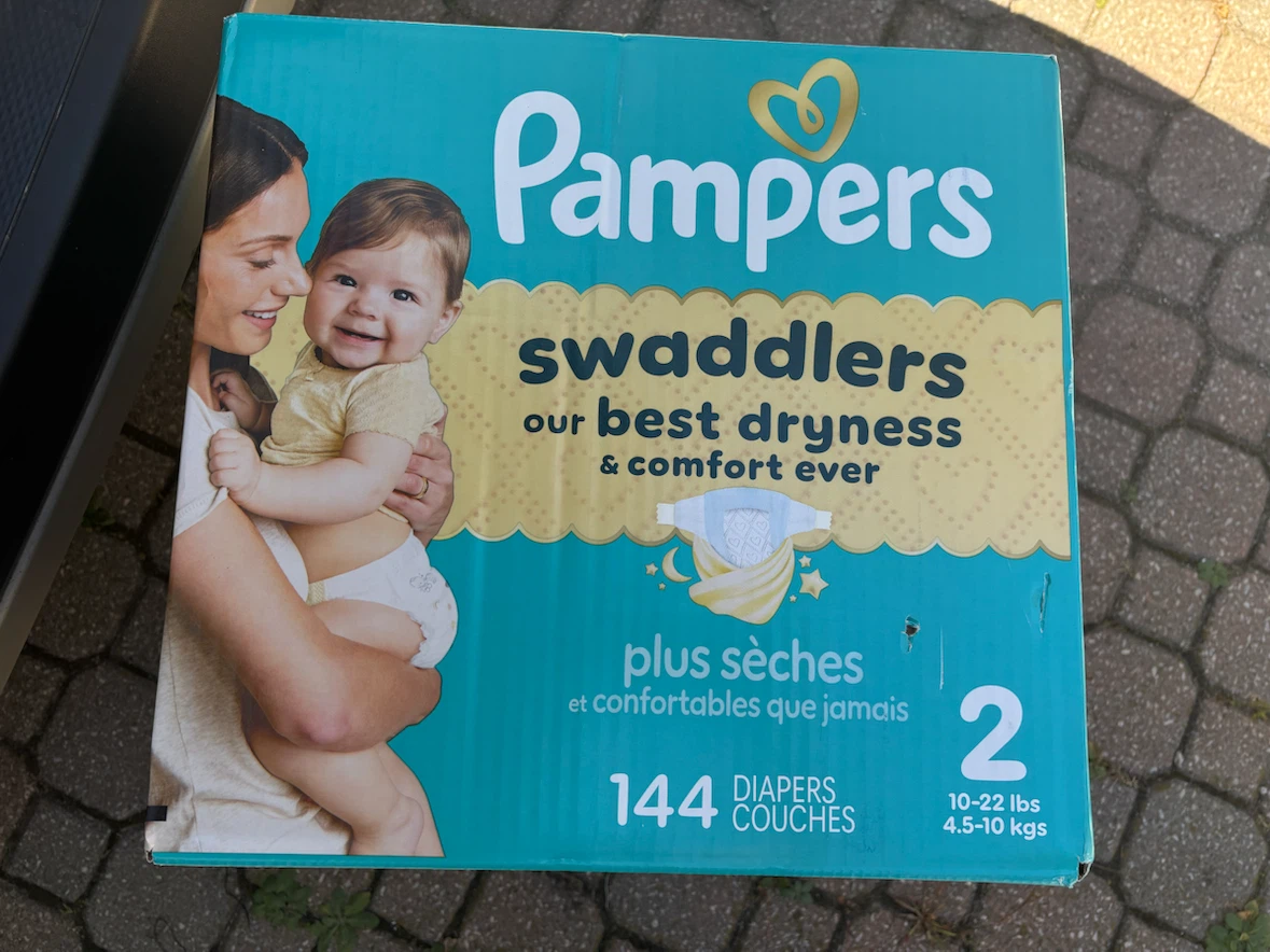 Pampers Swaddlers Size 2 Diapers - 144 Count
