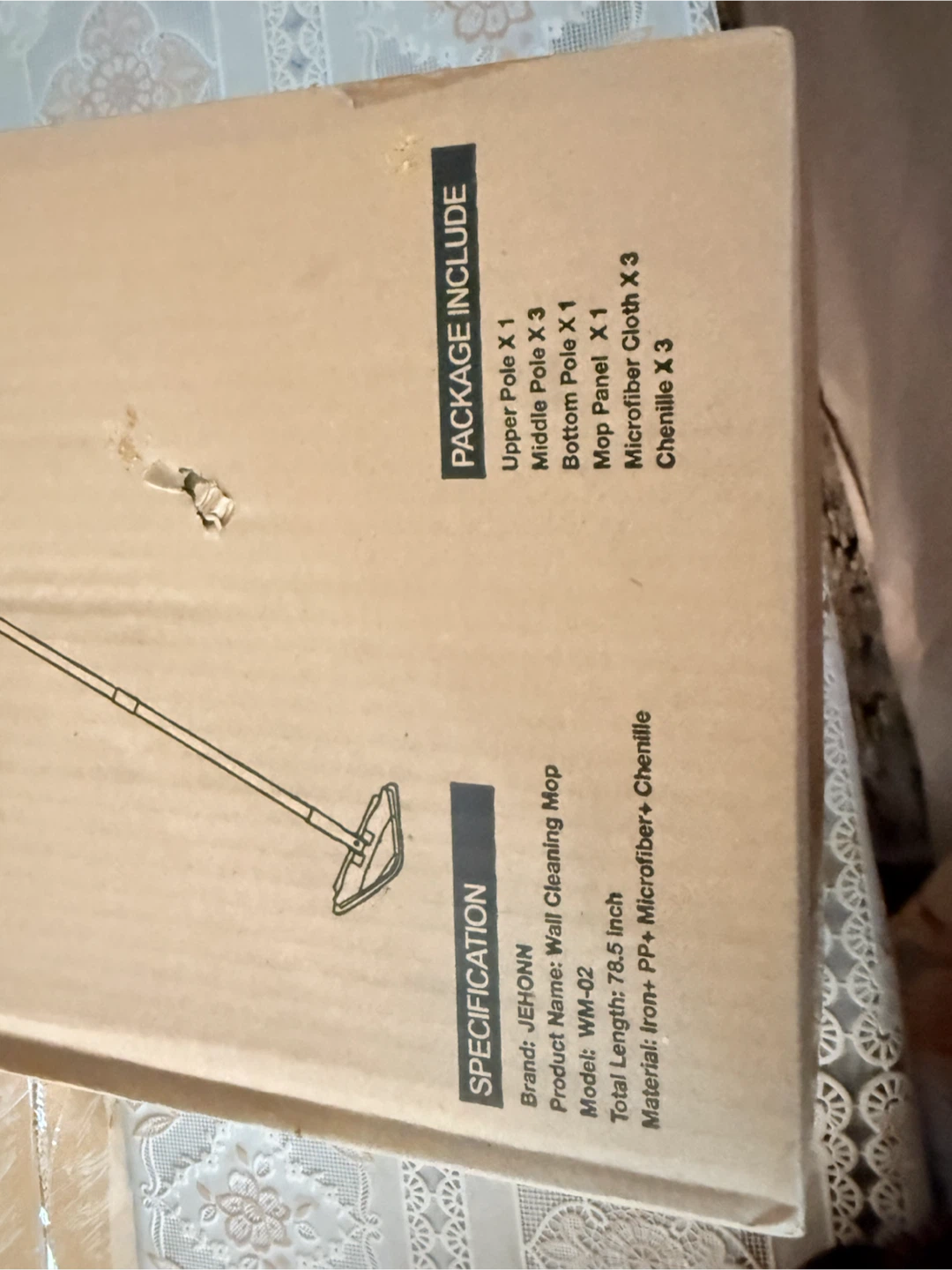 JEHONN Wall Cleaning Mop WM-02 - photo 2