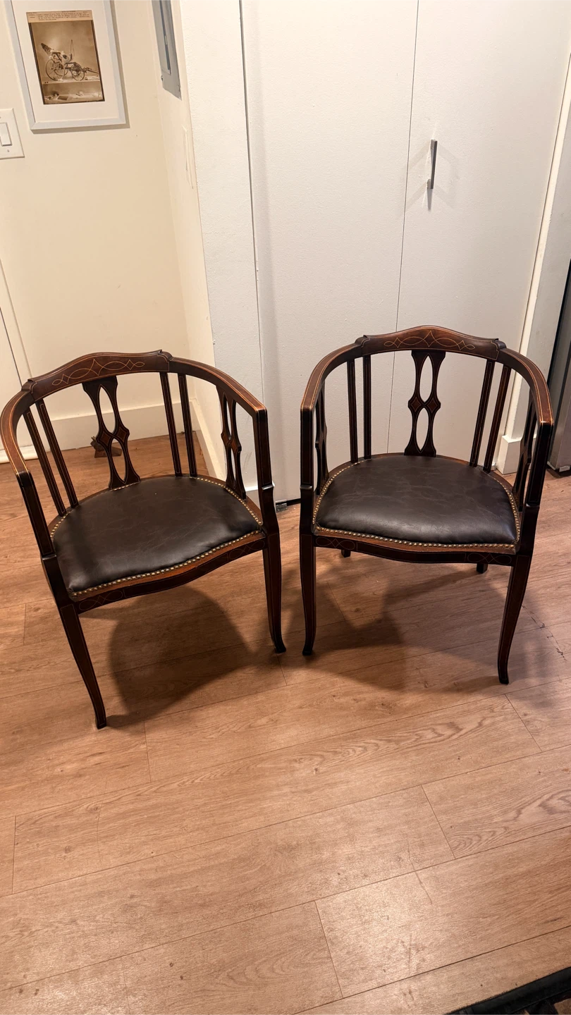 Vintage  Edwardian Chairs for Sale - photo 5