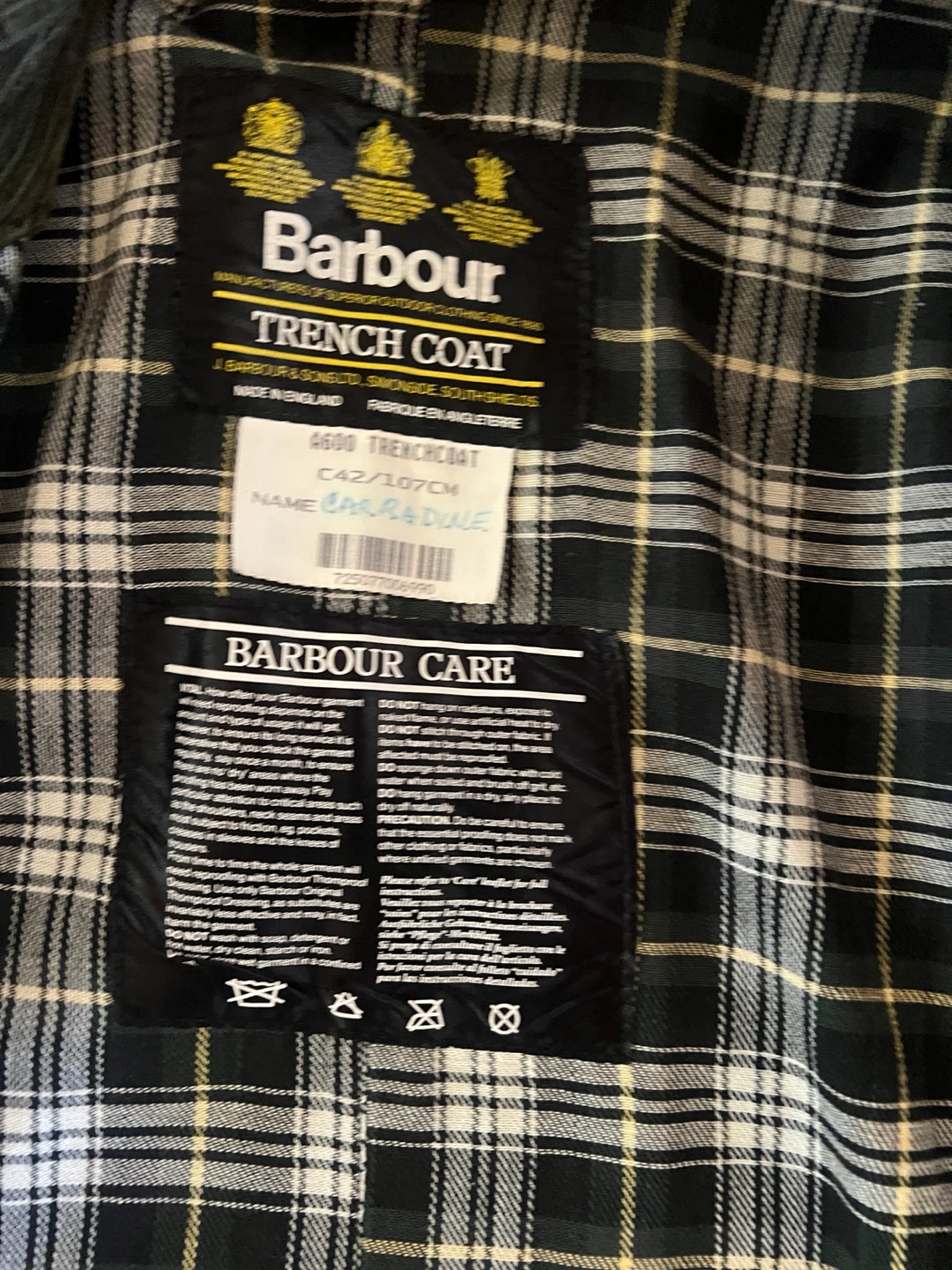 Barbour Trench Coat - photo 2