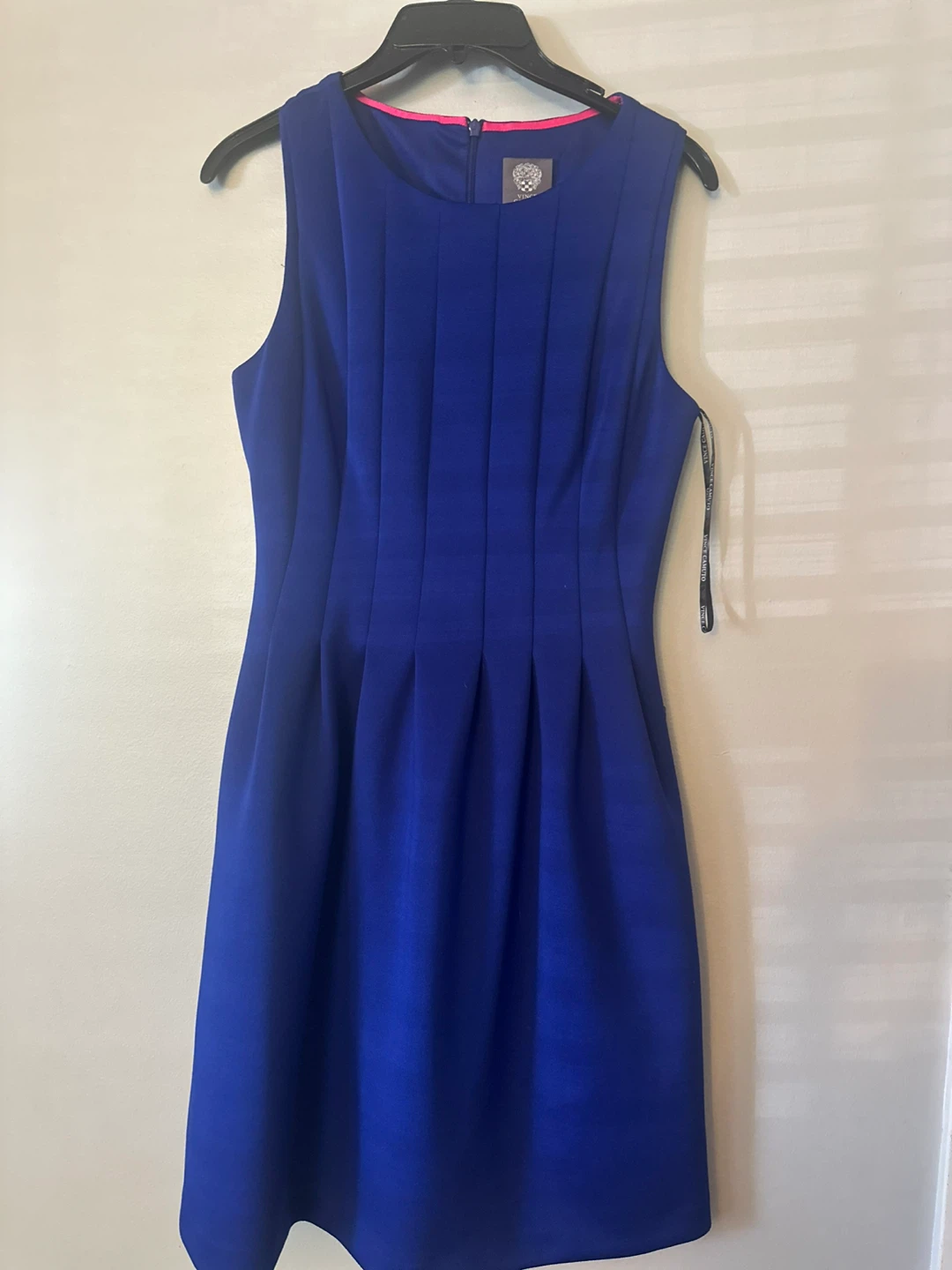 Vince Camuto Royal Blue Sleeveless Dress Size 8
