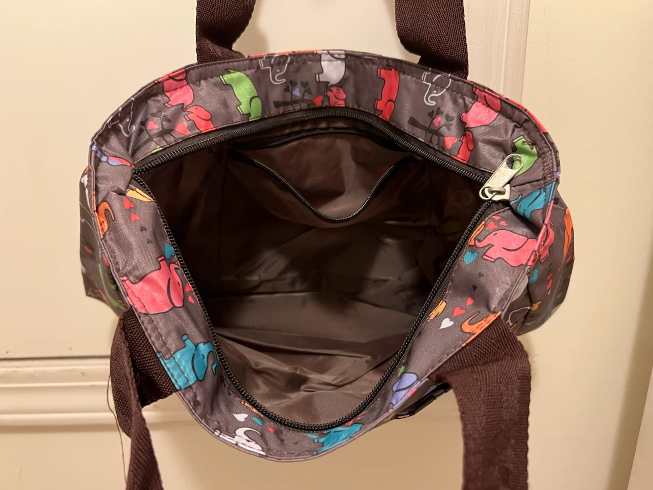 Elephant Pattern Tote Bag - photo 3