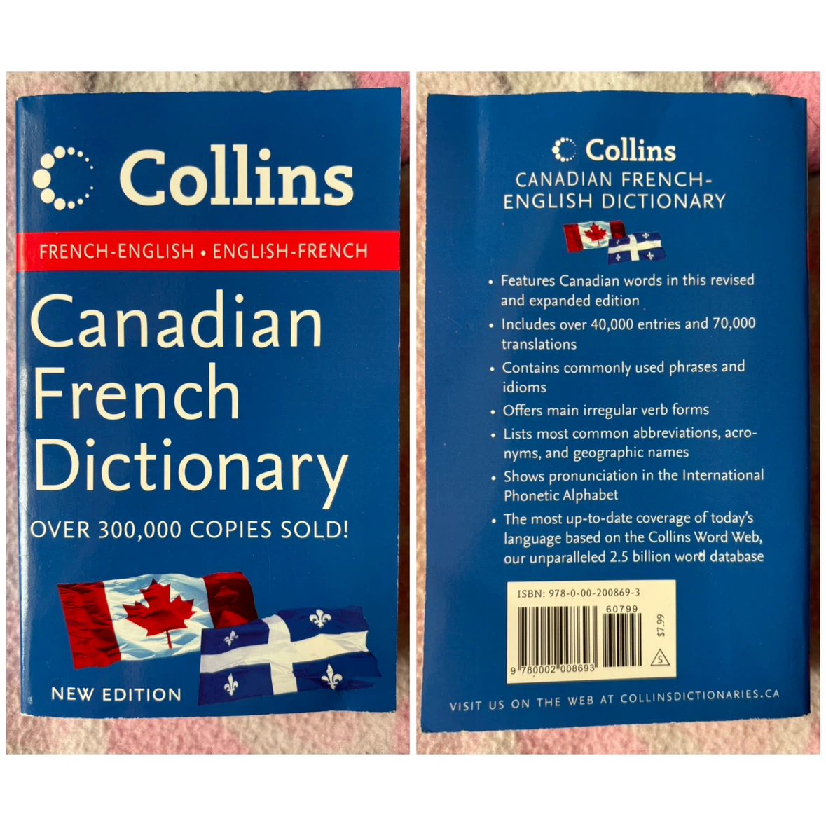Collins - Canadian Dictionary - *French-English*