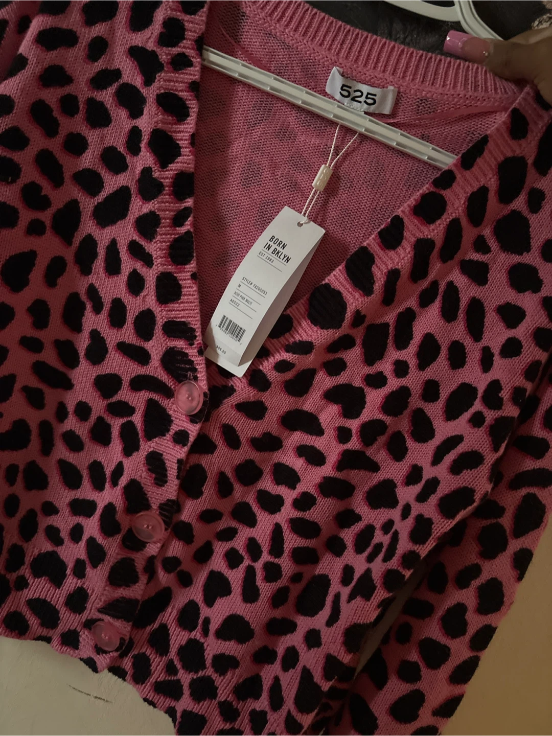 525 Leopard Print Cardigan - photo 2